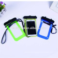 sortes de couleur pvc sac étanche pour téléphone portable